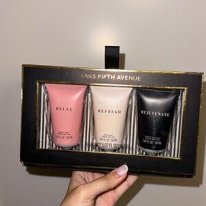 Saks Fifth Ave BRAND NEW hand lotion set
